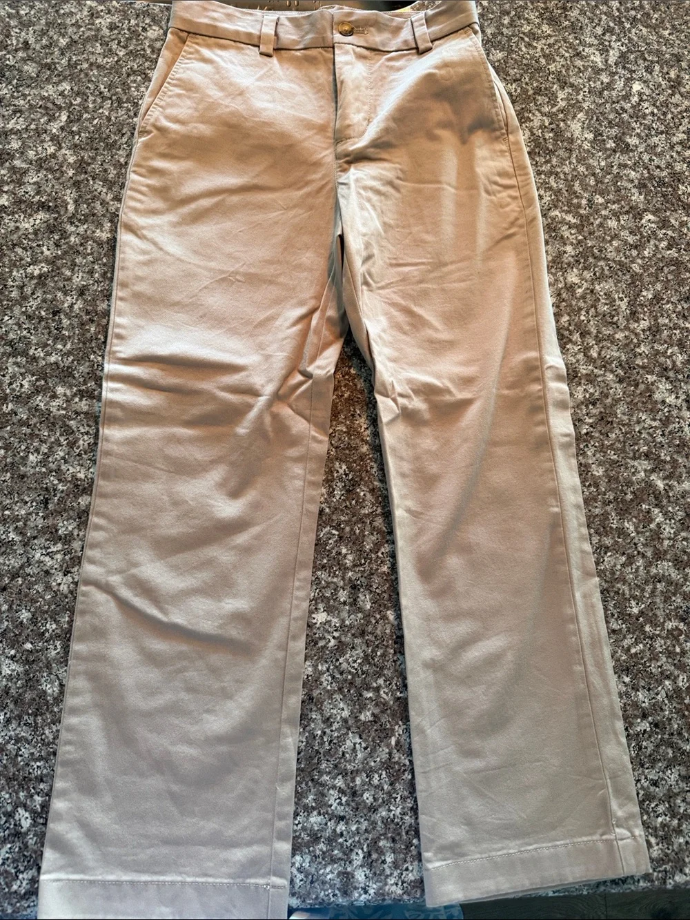 Vineyard Vines Boy’s Khaki Straight-Leg Chinos